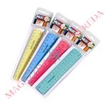 RIGHELLO SCUOLA CM.15 COLORI ASSORTITI